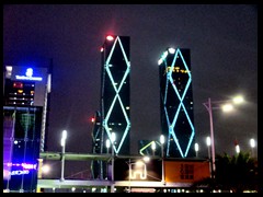 Futian district by night - Excellence Towers